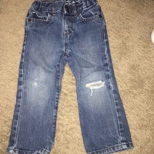 TODDLER BOY 2T BOOTCUT JEAND DISTRESSED